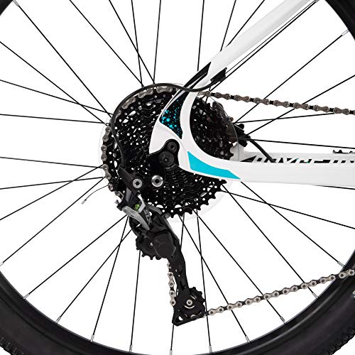 Royce Union Rcf Lightweight Carbon Mountain Bike, Gloss White, 27.5 Inch Wheels / 16.5 Inch Frame #TOP1