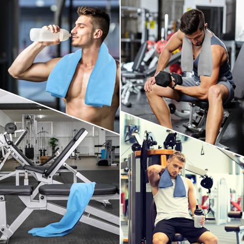 Yaozoon 3 Pack Gym Towel Men Women Quick Dry Microfiber Workout Gear for Body Sweat - image 5