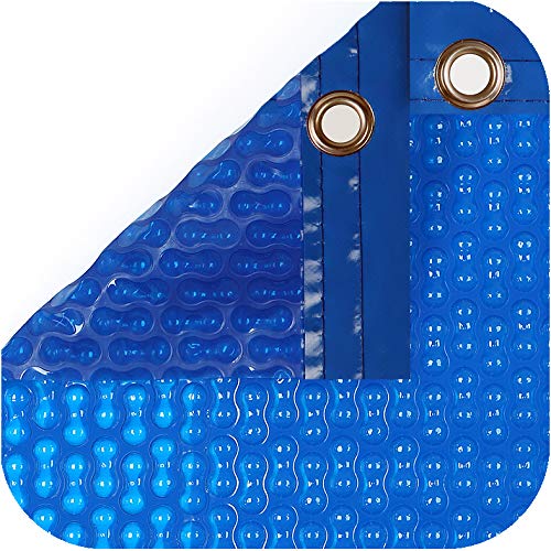 International Cover Pool Pack Cobertor Solar 500 Micras Geobubble Para Piscina De 4 X 5,5 Metros Con Refuerzo En Los Anchos Enrollador Telescópi International Cover Pool Pack Cobertor Solar 500 Micras Geobubble Para Piscina De 4 X 5,5 Metros Con Refuerzo En Los Anchos Enrollador Telescópi