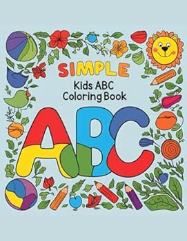 Paperback ABC coloring book for kids Book