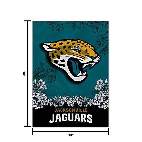 Image of Rico Industries NFL Standard /Primary 13 inch x 18 inch Double Sided Garden Flag - Great Gift for Men, Women, & Fans