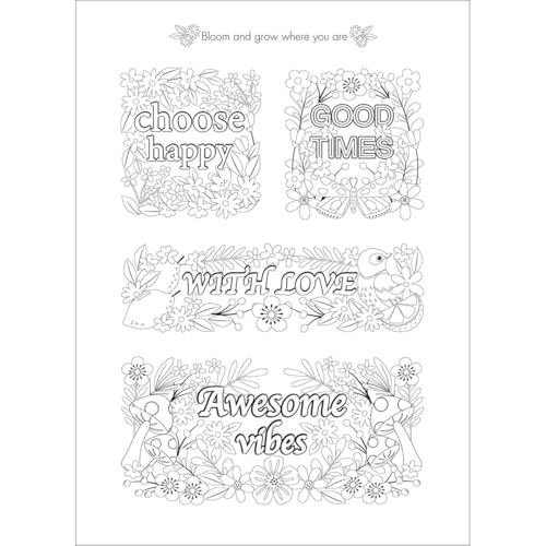 Tilibra - Folhas de Adesivos para Colorir 6 folhas.