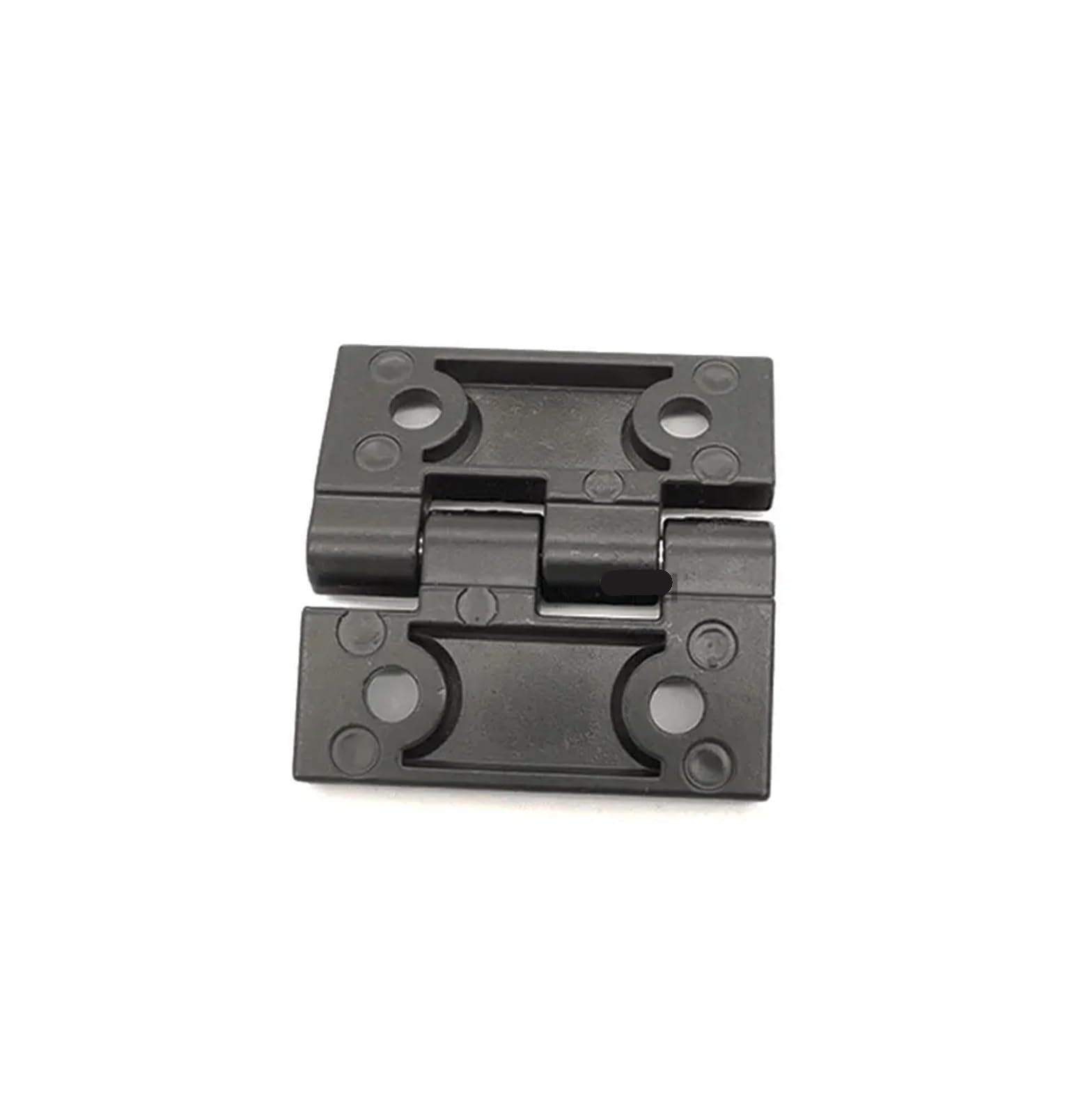 FQJYXWEWL Cl226 Zinc Alloy Square Folding Hinge Surface Mounted Black Distribution Cabinet Industrial Power Cl218 1Pcs(50 x 50)