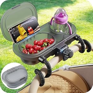 3-in-1 Universal Stroller Snack Tra...