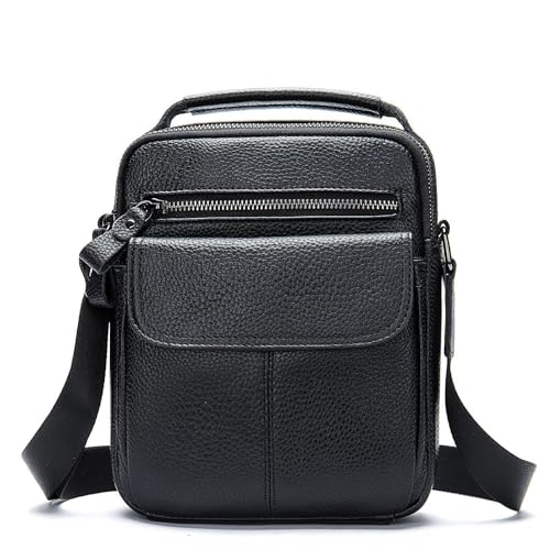 Bolso bandolera de cuero para hombre activo ideal para viajes de negocios