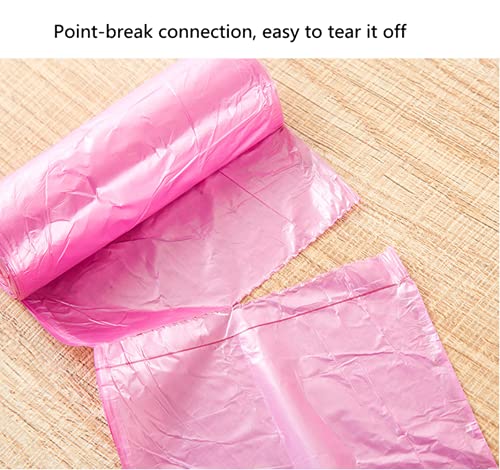 Shmeng, 150 Counts Small Trash Bags,4 Gallons Garbage Bags Leak Proof Durable Plastic Bags Trash Can Liners Wastebasket Liners For Bathroom Kitchen Bedroom Living Room Office,Mixcolors #TOP4