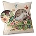 Poszewka na poduszkę poduszka dekoracyjna poduszka na sofę poszewki na poduszkę gobelin motyw jeża 45 x 45 cm bez wypełnienia
