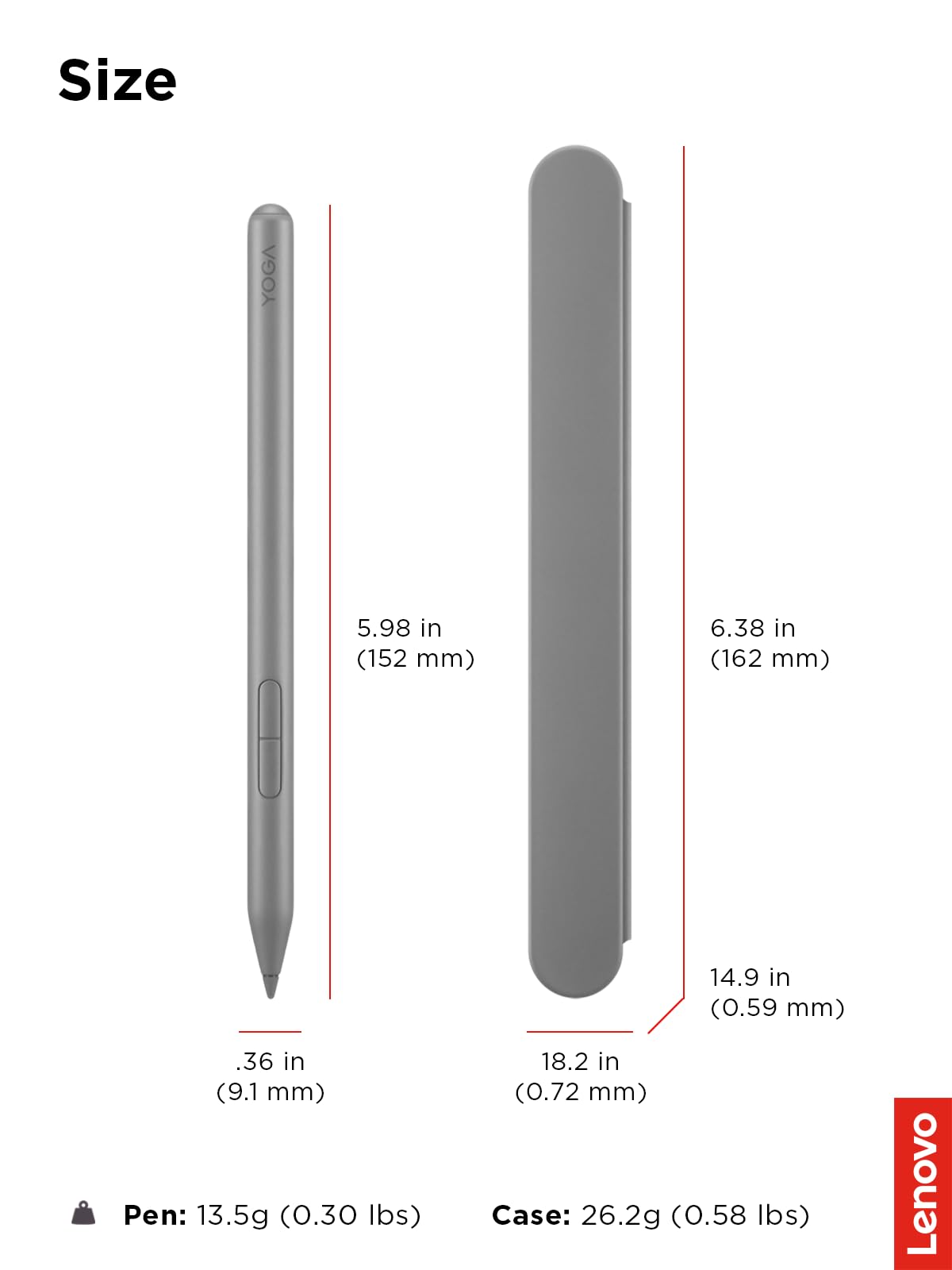 Amazon.co.jp: Lenovo (レノボ) Yoga Pen 2 磁気ペンケース付き AES