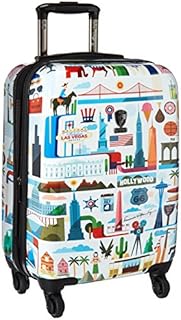 Heys Fvt Usa 21 Inches Carry-On Luggage, FVT USA White