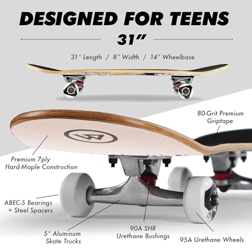 Image of Magneto Complete Cruiser Starter Skateboard