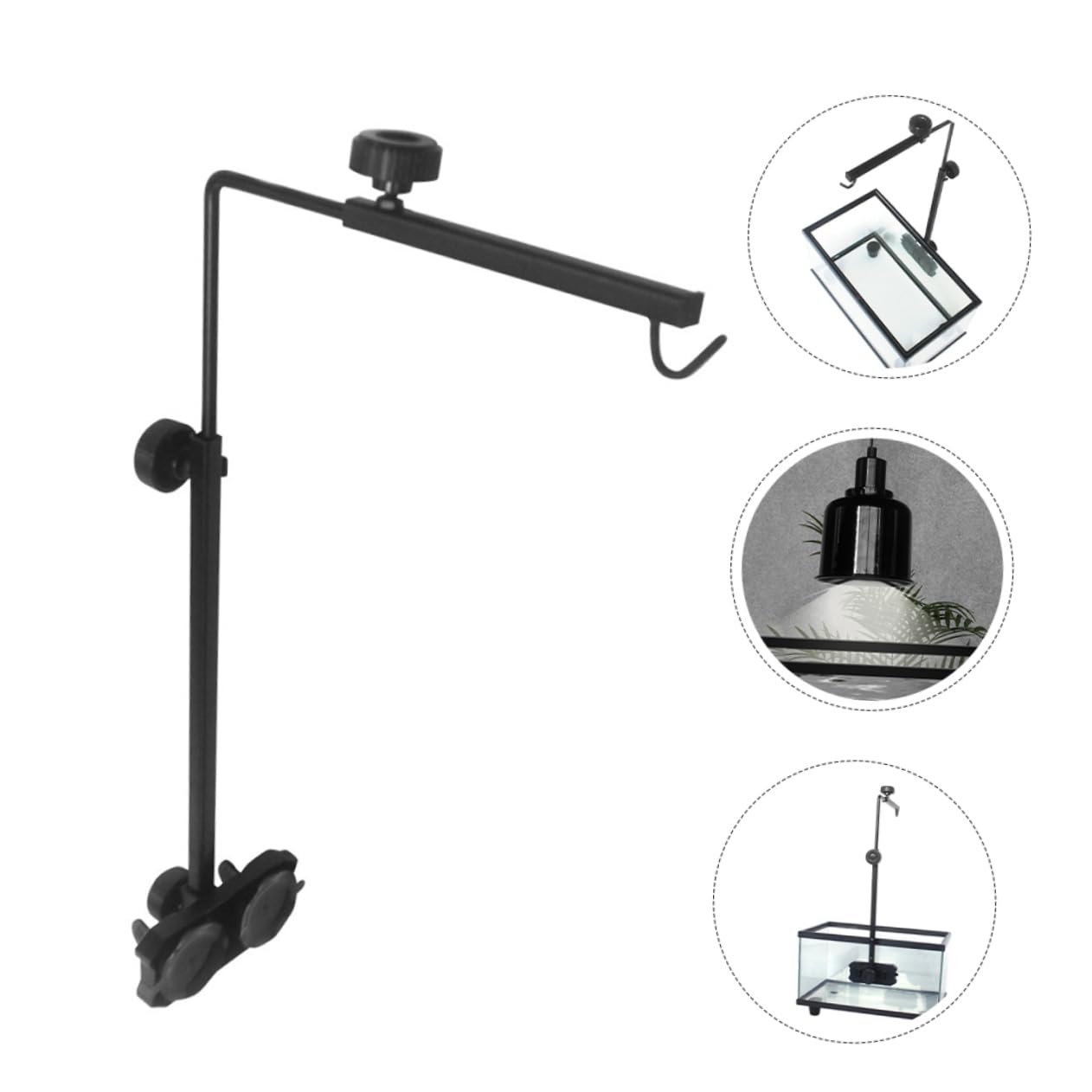 UKCOCO per Rettili per Acquari per Lampade Riscaldamento per Tartarughe Decorativi e Utilizzo Versatile