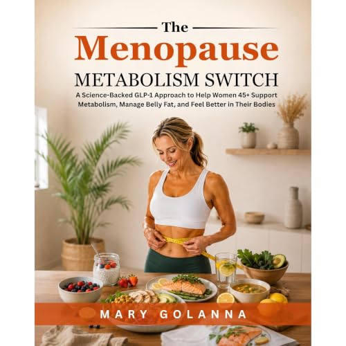 The Menopause Metabolism Switch: A Science-Backed GLP-1 Approach to Help Women 45+ Support Metabolism, Manage Belly Fat, and 