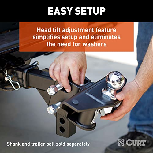 Curt 17600 Trutrack 2P Weight Distribution Hitch With 2X Sway Control, Up To 10K (No Shank Or Ball) #TOP6