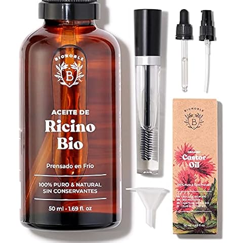 Aceite de Ricino Orgánico Bionoble 50ml Cover