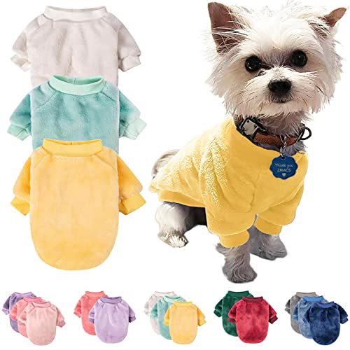 Dog Sweater Small Dog Sweaters for Small Dogs Girl or Boy Cozy Puppy Yorkie Pet Cat Winter Clothes Jacket Plush Small Dog or Cat Coat Apparel (Medium, Beige,Light Green,Yellow) Dog Sweater Small Dog Sweaters for Small Dogs Girl or Boy Cozy Puppy Yorkie Pet Cat Winter Clothes Jacket Plush Small Dog or Cat Coat Apparel (Medium, Beige,Light Green,Yellow)