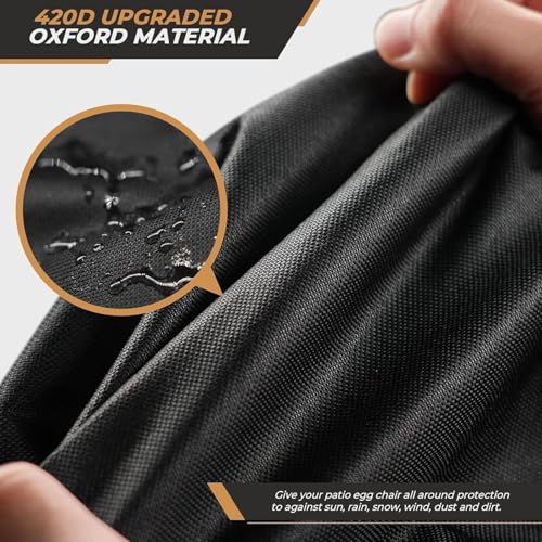 Fundas para sillas de exterior impermeables y protectores para sillas de terraza 7