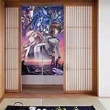 のれん アニメ 機動戦士ガンダム おしゃれ 間仕切り 遮光 ロング カーテン 暖簾 簡単 目隠し 見えにくい おもしろい 柔らかい 飾り玄関 キッチン リビング 飲食店 出入り口