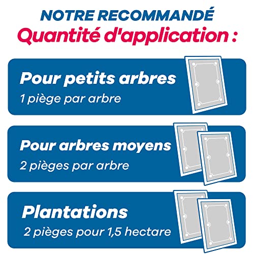 Piège à phéromones pour carpocapse Pommier 2 pièces - Pièges à phéromone Contre Le Ver des Pommes - Design de Produit respectueux des Oiseaux y Compris 2 Fils d'attache – vue 6