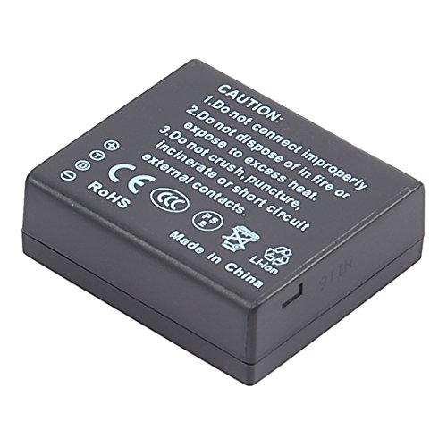 DSTE Rechargeable Li-ion Battery Compatible for DMW-BLG10, DMW-BLG10E and Panasonic Lumix DC-LX100 II, DMC-GF6, DMC-GX80, DMC-GX85 Camera