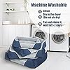 RIROMGY-Dog-Bed-for-Medium-Dogs-Rectangle-Machine-Washable-Dog-Bed-Warming-Calming-Pet-Sofa-Comfortable-Orthopedic-Dog-Bed-for-Small-Medium-Dogs-with-Anti-Slip-Bottom RIROMGY Dog Bed: Orthopedic, Machine Washable & Comfortable