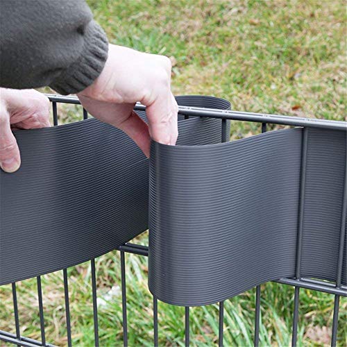 Strisce di recinzione in PVC extra spesso per balconi e terrazze con clip per una maggiore privacy esterna e un aspetto estetico