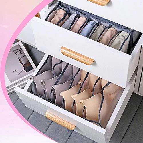 COLIBYOU Closet Underwear Organizer Drawer Divider, Bras Lingerie