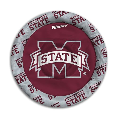 Image of YouTheFan NCAA Mississippi State Bulldogs Flimzee Bean-Bag Flying Disc