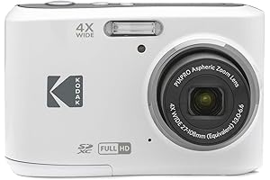 16MP KODAK PIXPRO Friendly Zoom FZ45-WH Digital Camera -  Budget Choice for Aspiring Photographers