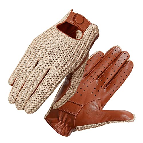Gants de moto tricotés pour l'automne hiver spécial conduite auto