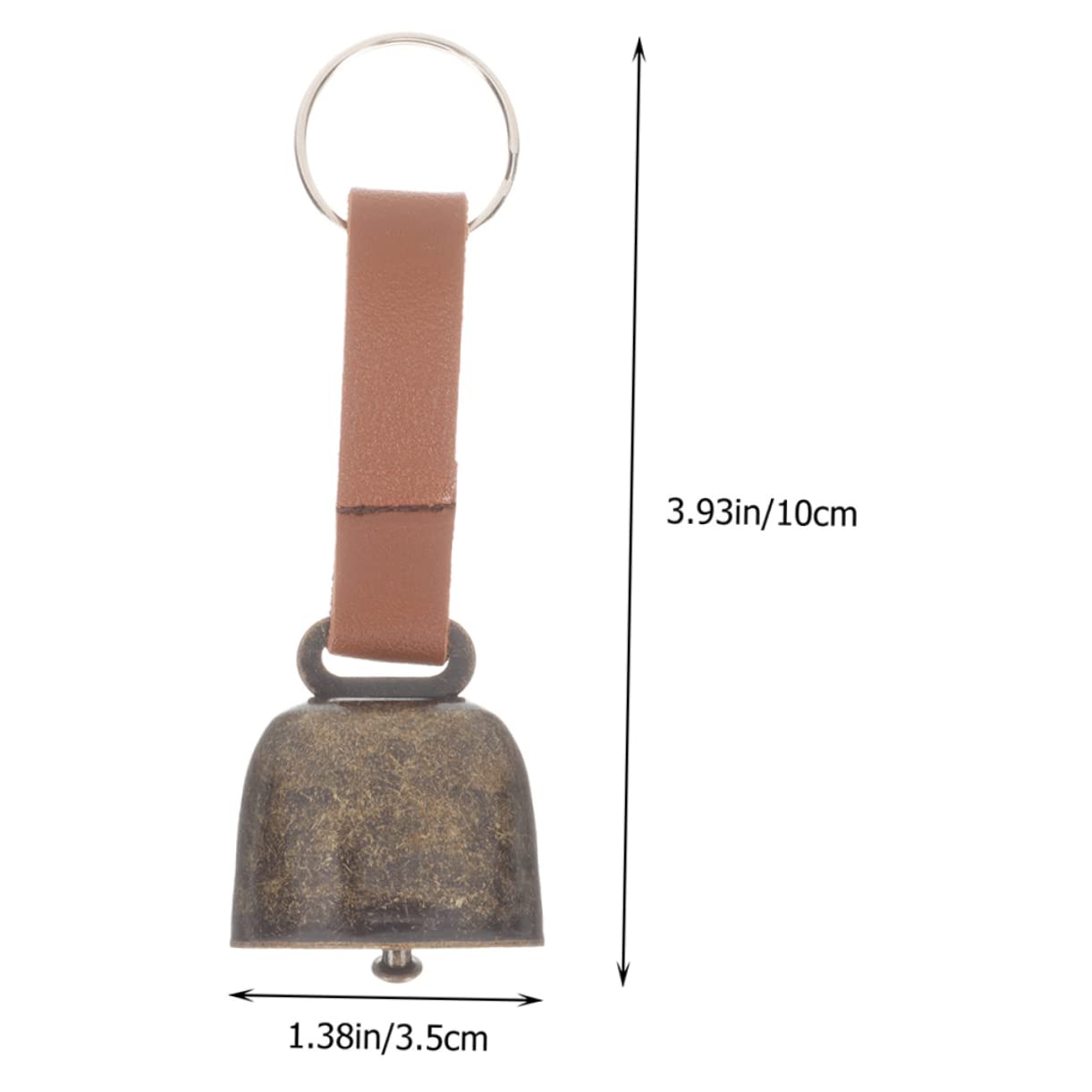 SUPVOX 18piezas Campana De Cobre Para Mascotas Sonido y Fuerte Accesorio Antipérdida Para Senderismo y Camping Para Decoración y Manualidades