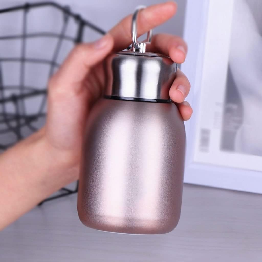 Water Bottle Portable Stainless Steel Mug Thermal Insulation Cup Tea Tumbler Vacuum Flask