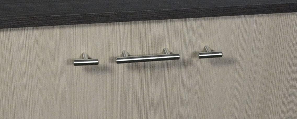 #8000 CKP Brand T-Bar Premium Series Stainless Steel Bar Knob - 10 Pack