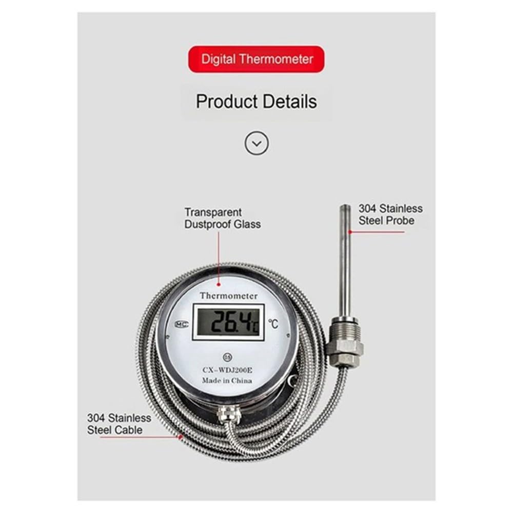 Digitaler Display-Thermometer Digitalthermometer Elektronisches Temperaturmessgerät