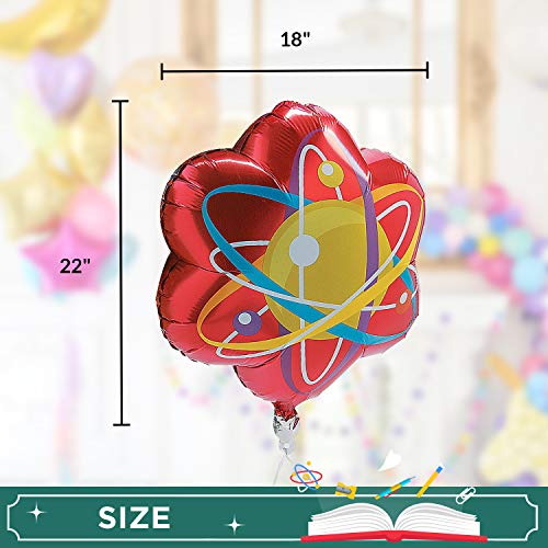 Fun Express Science Party Mylar Balloons | 3-Pack | Great For Party Decorations, Holiday Celebrations, And Science-Themed Occasions #TOP8