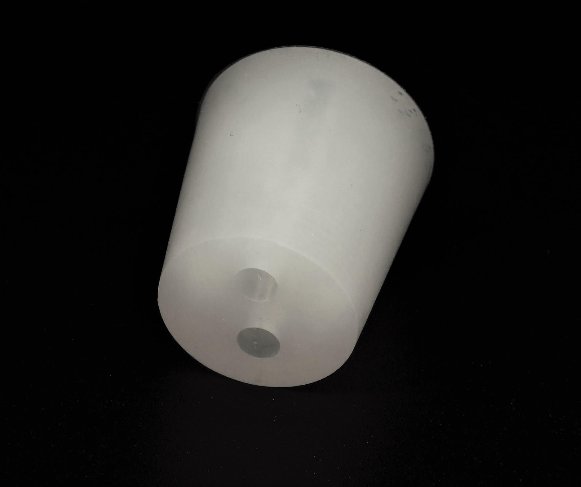 AlcoFermBrew Silicone Stoppers with Two Holes - Lab, Pharmaceutical, Food, Winemaking (27/21 mm)