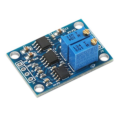 DROK Signal Amplifier AD620 Microvolt/Milivolt Amplifer 1.5-1000 Times Signal Amplifer 100μV-300mV Input Low Volt Amp Module Signals Transmitter Board