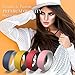 OTAGO Silicone Wedding Rings for Women Men, 8 Packs Multicolor Collection 8 mm Wide and 2mm Thick, Lightness and Soft for Active, Sports, Adorable, Stylish, Wedding Bands Ring (Size5-14)