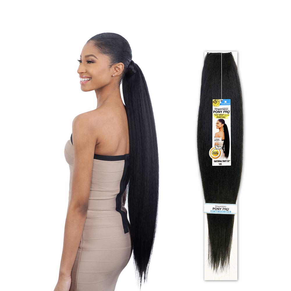 Milky Way Easy Wrap Ponytail Organique Pony Pro Natural Yaky 32" (2)