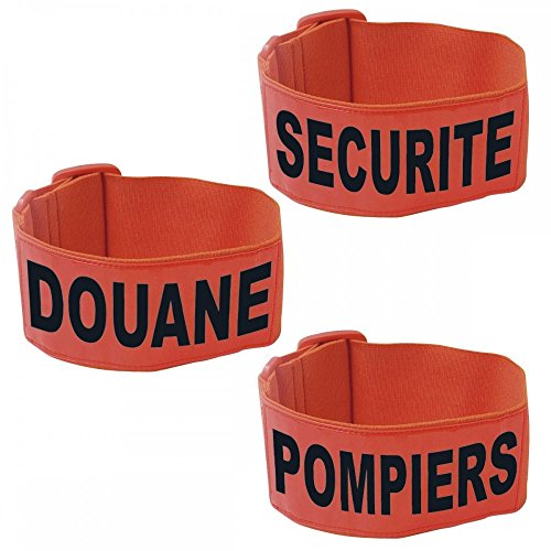 Brassard Fluo SECURITE - Orange - PatrolOrange Cover