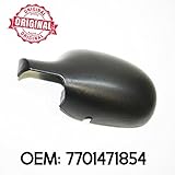 Für den linken Spiegel CarJoy 6790 Links Außenspiegel Seitenspiegel Spiegelkappe Abdeckung für Clio 2001-2005 OEM: 7701471854