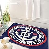 Facile à nettoyer : le tapis de salle de bain est facile à nettoyer, il suffit de le mettre dans la machine à laver avec un détergent doux en cycle délicat et de le laisser sécher à l'air libre.