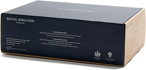 Miniatura 11 de Royal Doulton Urban Dining - Juego de 5 piezas para cocinar y servir, color blanco