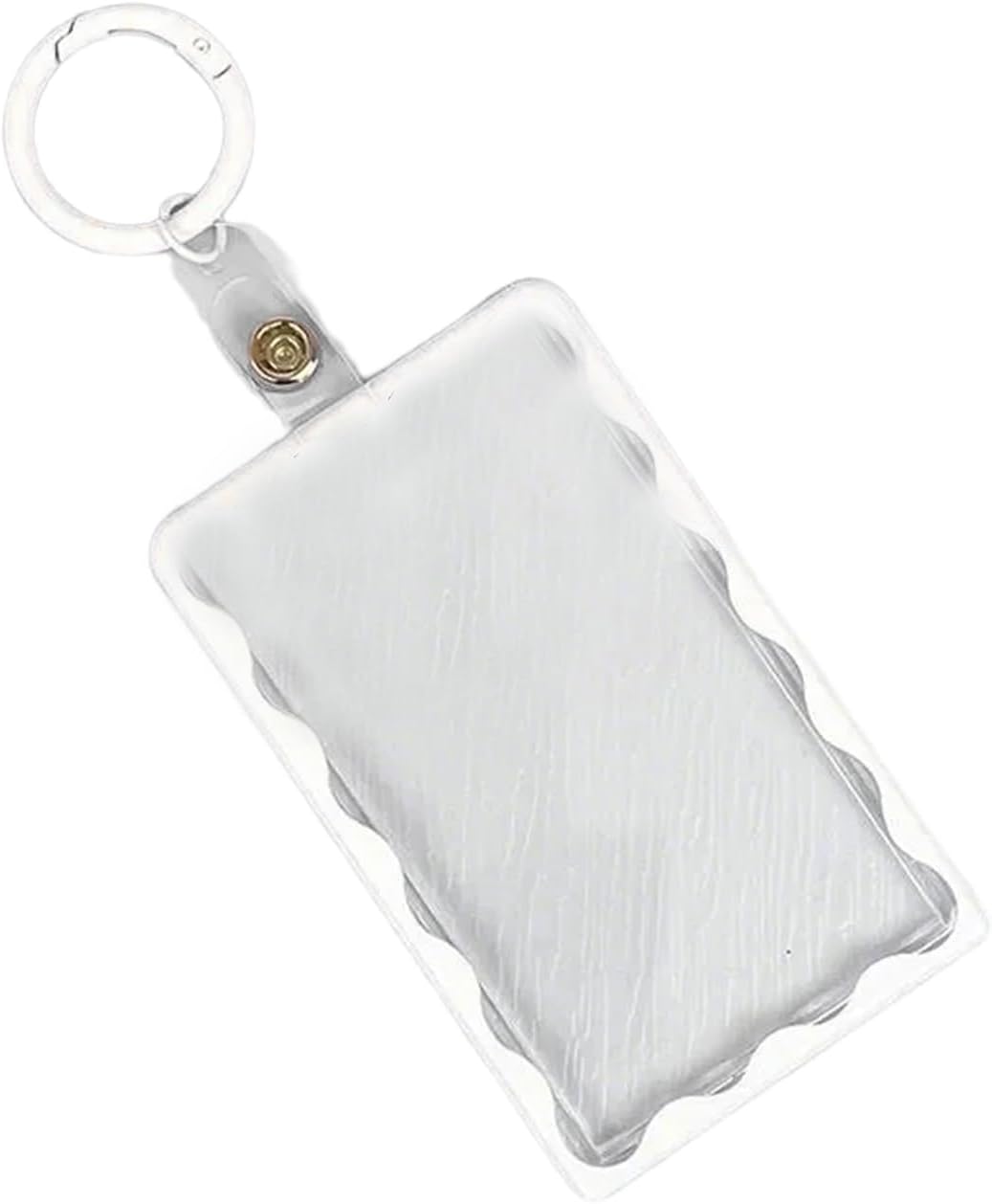 Card Holder，Card Display Holder Keychain Acrylic Protecting and Organizing Your Important Cards Transparent Designs for Students