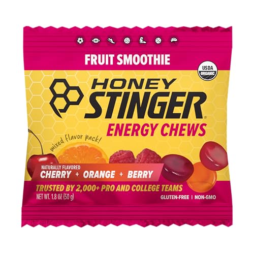 Honey Stinger Chew Energy Fruit Smoothie Organic 1.8 Ounce