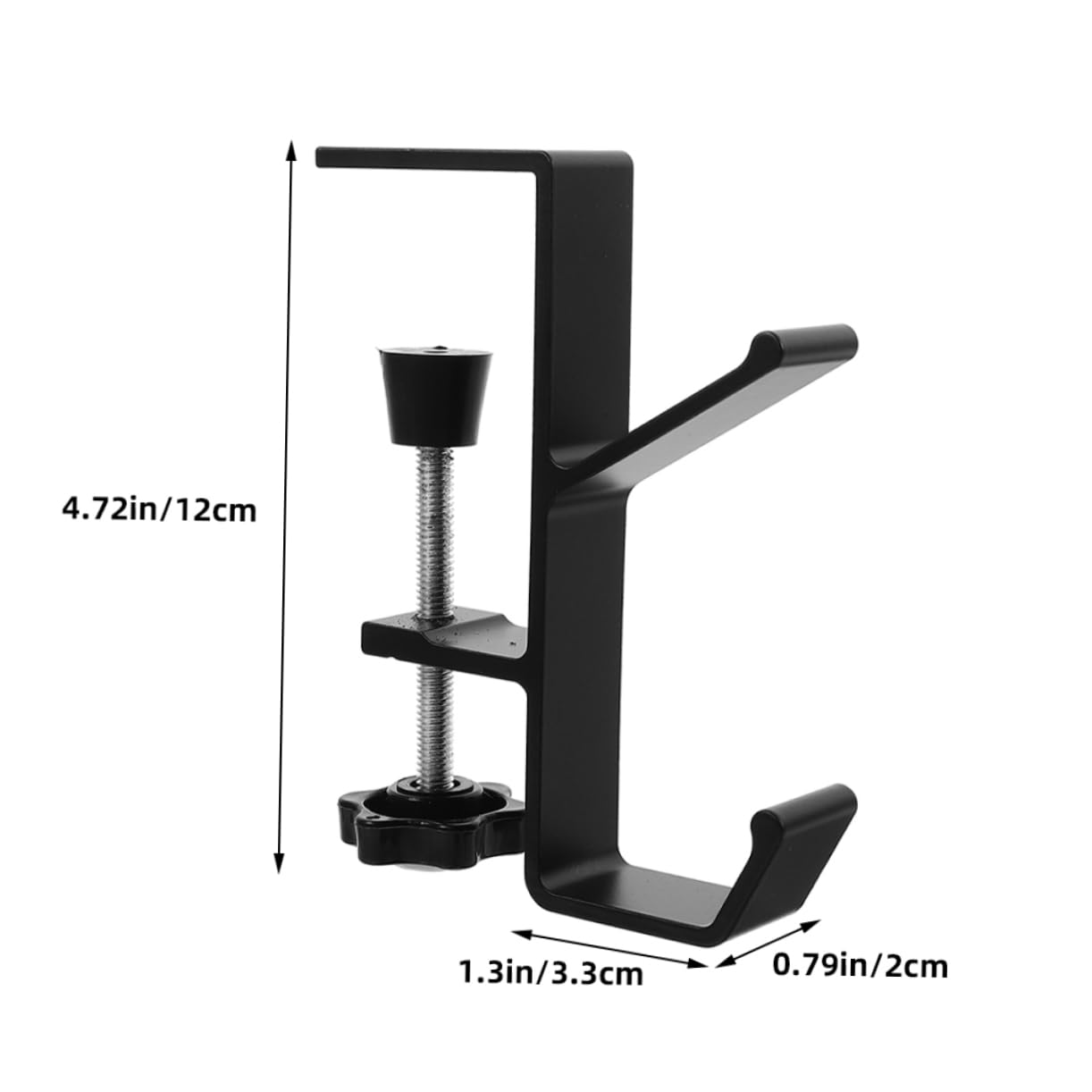 Cabilock Mantle Hooks for Christmas 4pcs No Drill Stocking Hangers Metal Adjustable Holiday Decorations