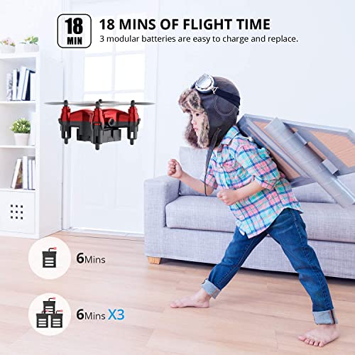 HT00 Mini-Drohne mit 72 0p FPV. Kamera for Kinderanfänger faltbar Rc Nano Quadcopter mit App Control Gesture Control 3D… – Bild 5