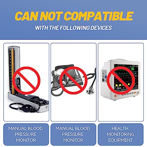 Blood Pressure Cuff, Xl Replacement Upper Cuff Compatible With Bp Extra Replacement Applicable For 9”-20.5” Inches (22-52Cm) Big Arm, Adult Large Cuff, 1.0 Count #TOP3