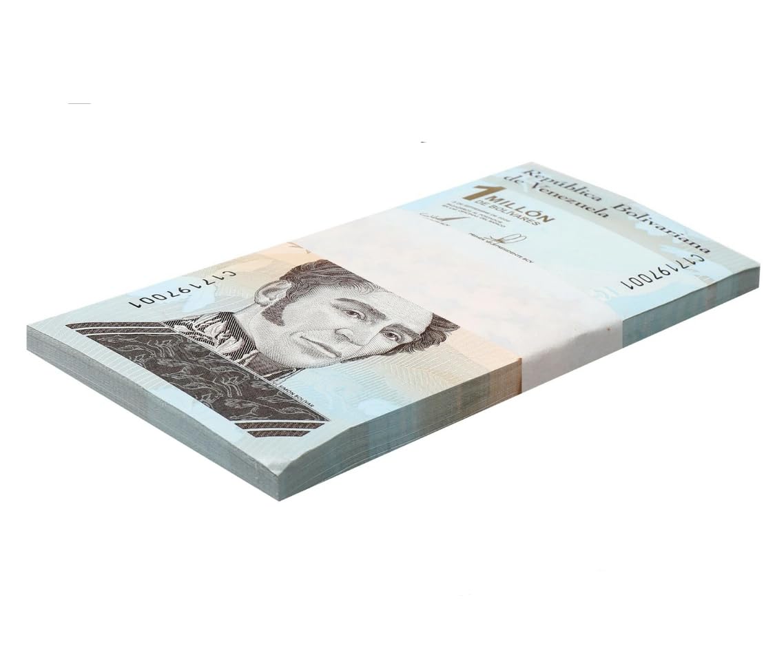 5x Banconote Venezuela Da 1 Milione Di Bolivar Soberano Carta Moneta Mondiale Bolivares - Italia - Foto 11