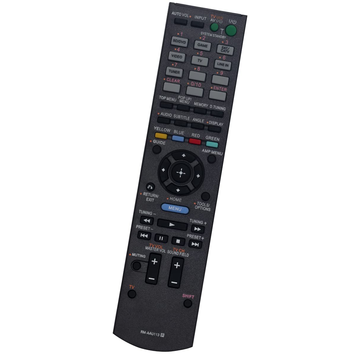 Amazon.com: New RM-AAU113 Replace Remote Applicable for Sony Home