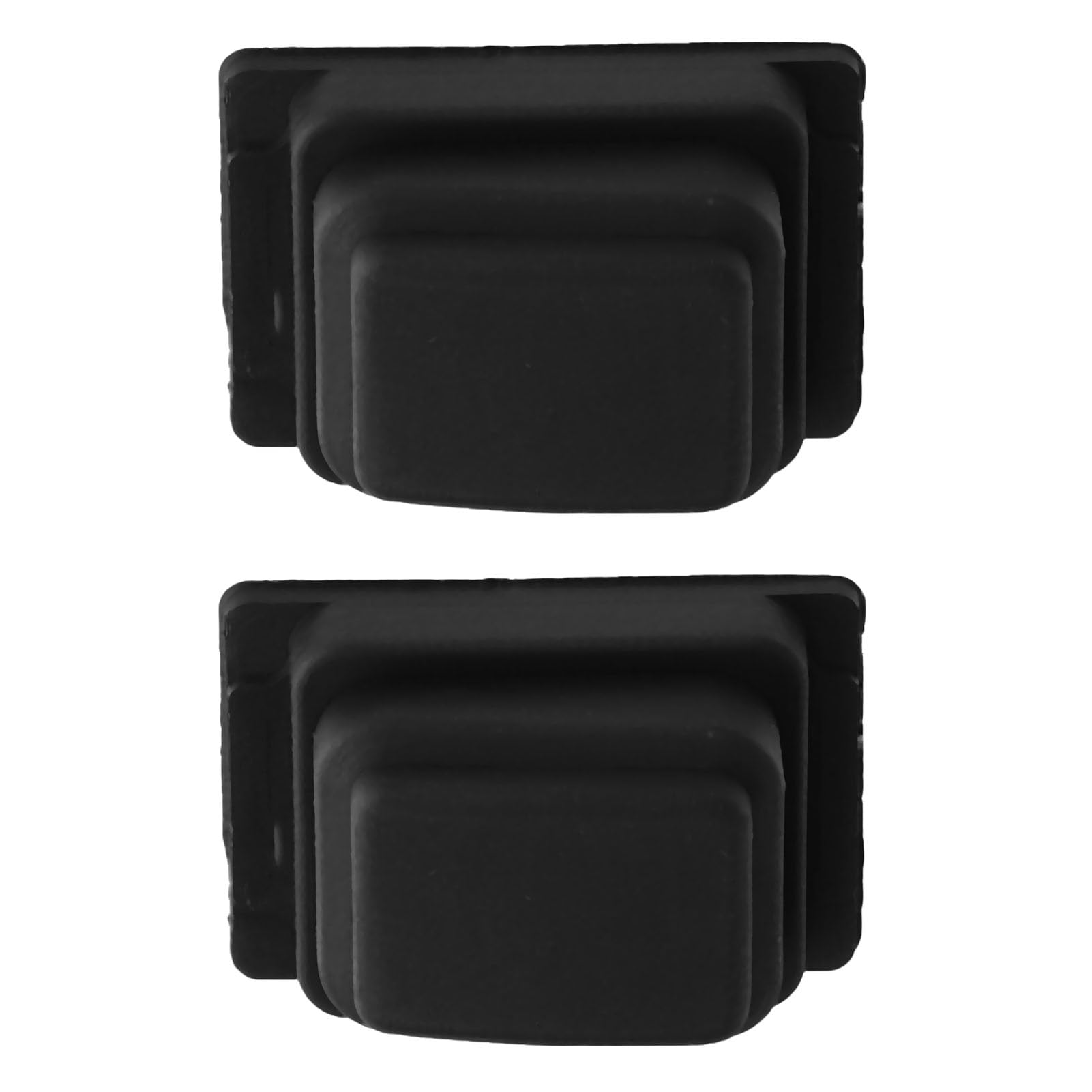 Pulsante di induzione fibbia maniglia porta esterna gomma nera Tucson 2015-2020 set 2 pezzi